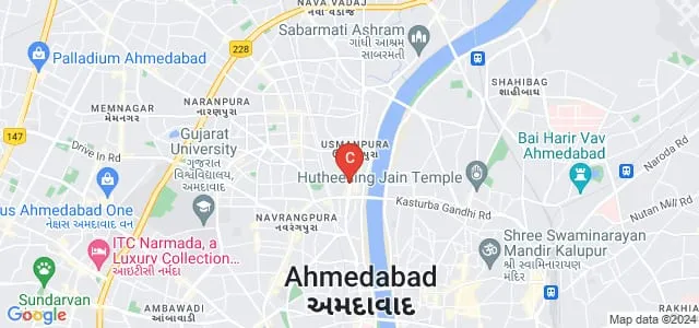Mahadev Desai Samajseva Mahavidyalaya, Ahmedabad Map