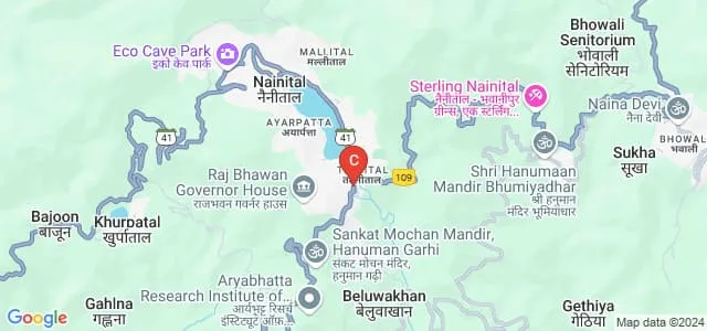 Royale College of Tourism and Hotel Management, Nainital Map