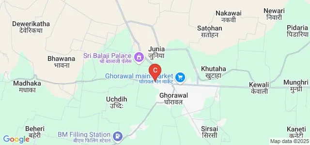 RP Degree College, Dharsara Map