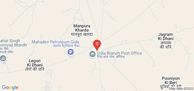 Mahatma Gandhi Mahavidyalaya, Barmer Map
