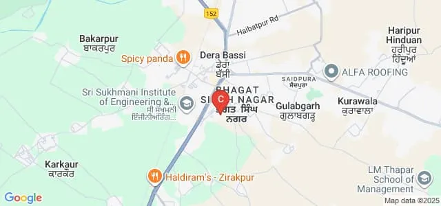 Longowal Polytechnic College, Dera Bassi Map