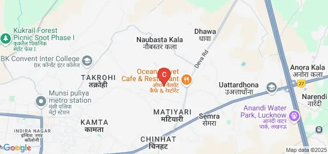 City College, Lucknow Map