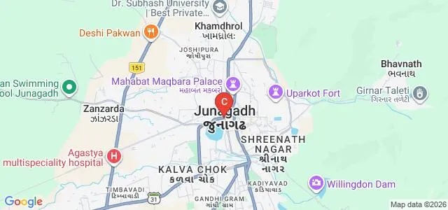 Dr Subhash College of Education, Junagadh Map
