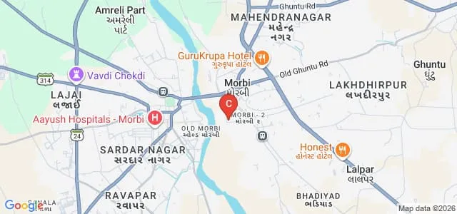 Lukhdhirji Engineering College, Morbi Map
