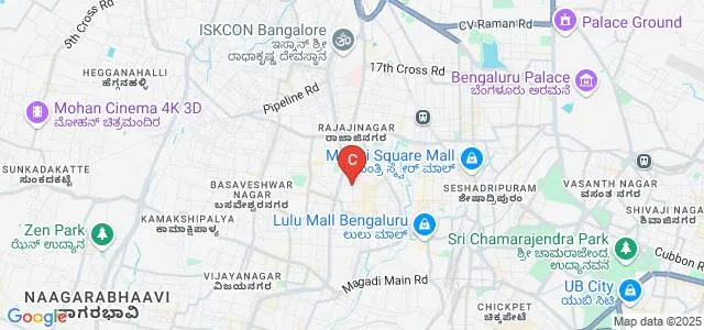 PVP First Grade Evening College for Women, Rajajinagar Map