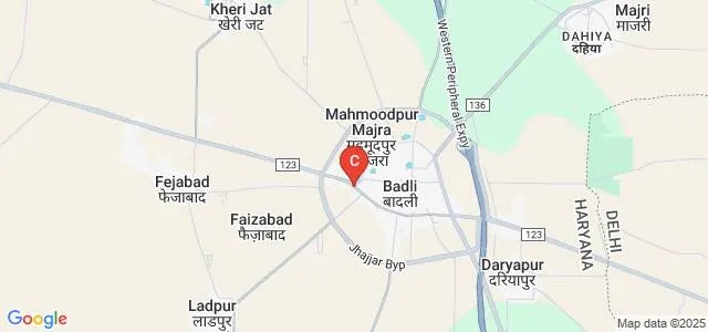 Chaudhary Dheerpal Government College, Badli Map