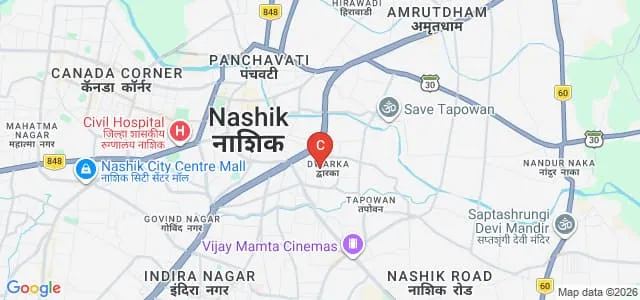 Ravindra Vidya Prasarak Mandal Institute of Pharmacy, Nashik Map