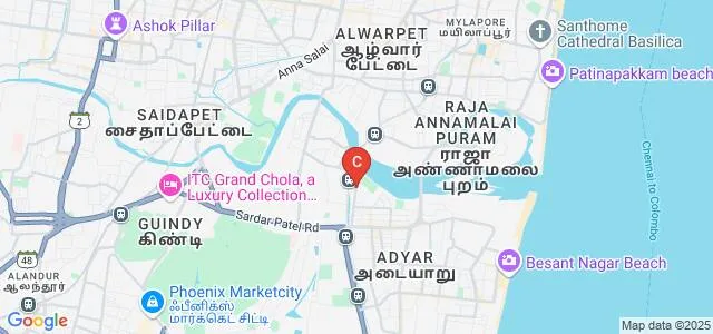 St Louis College for the Deaf, Chennai Map