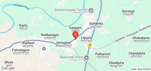 Garhbeta College, Paschim Medinipur Map