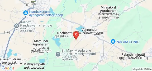 Sri Vengateswaraa Polytechnic College, Namakkal Map