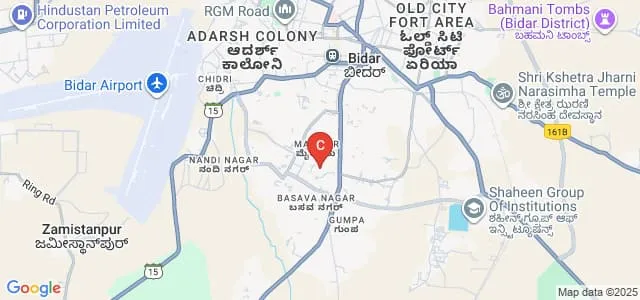 Government Engineering College, Bidar Map