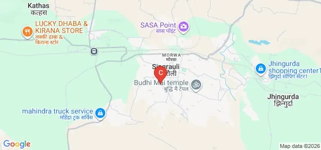 Sri Sai Shail Manglam College, Singrauli Map