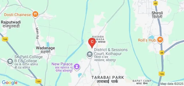 Department of Architecture, DY Patil College of Engineering and Technology, Kolhapur Map