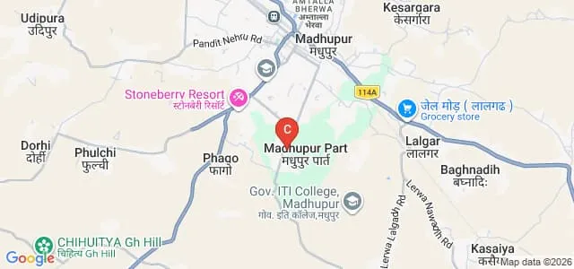 Rahat College of Education, Madhupur Map