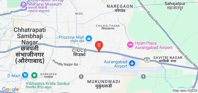 Radhai Mahavidyalaya, Aurangabad Map