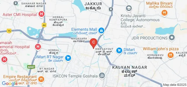 Millennium City Commerce Evening College, Bangalore Map
