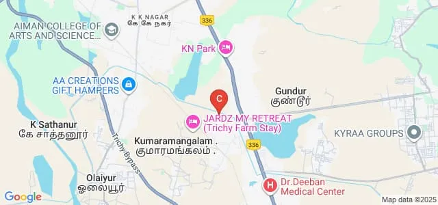 MIET Arts and Science College, Tiruchirappalli Map