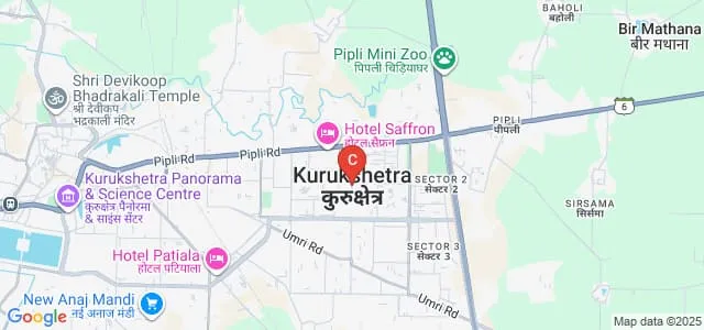 Prabhu Dayal Polytechnic, Kurukshetra Map