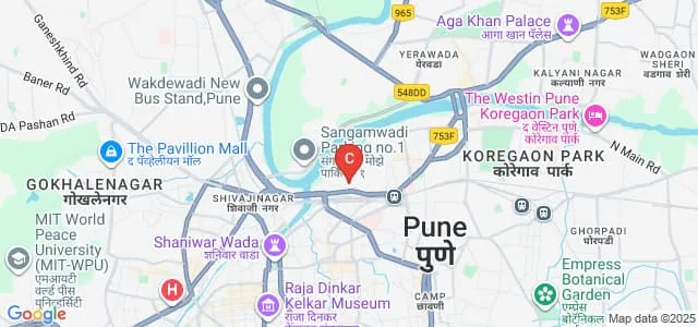 All India Shri Shivaji Memorial Society's Polytechnic, Pune Map