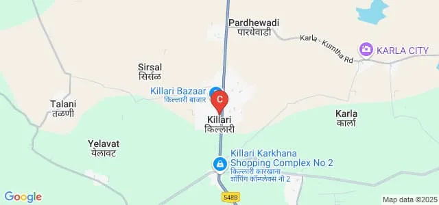 Shahid Bhagatsingh Mahavidyalaya, Killari Map