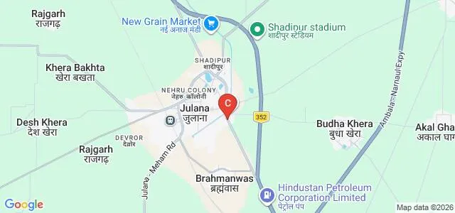Akash College of Education, Jind Map