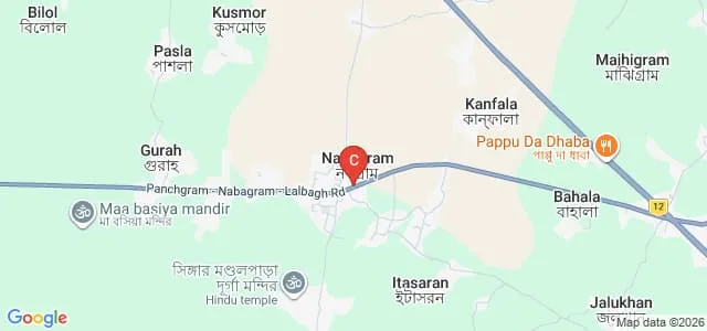 Nabagram Amar Chand Kundu College, Murshidabad Map