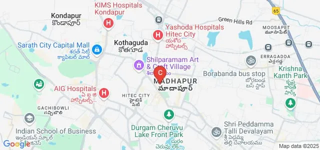 Dhruva College of Fashion Technology, Hyderabad Map