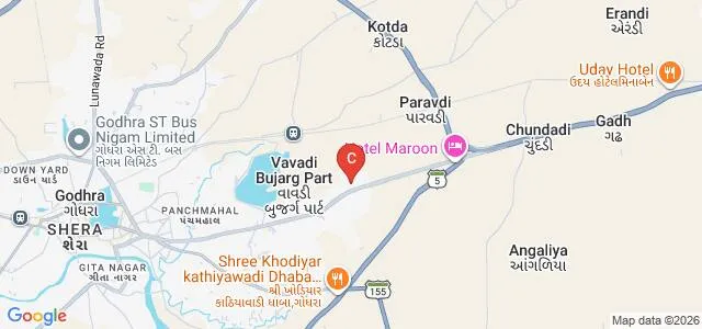 College of Agricultural Engineering and Technology, Godhra Map