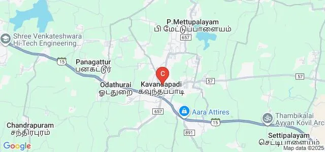 Eit Polytechnic College, Erode Map