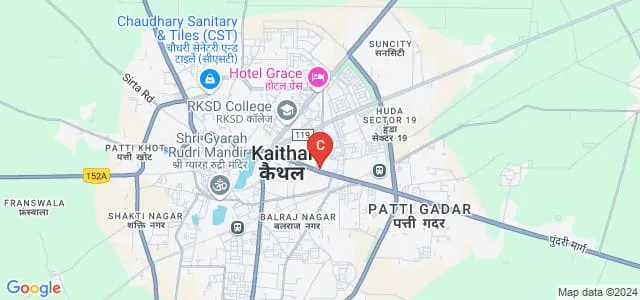 Jat College of Polytechnic, Kaithal Map