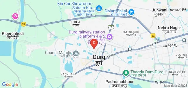DAV Model College, Durg Map