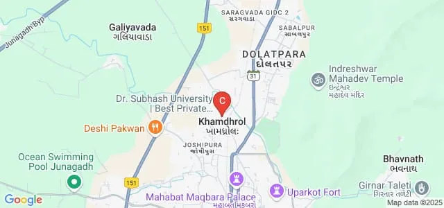 Dr Subhash Ayurveda Research Institute, Junagadh Map