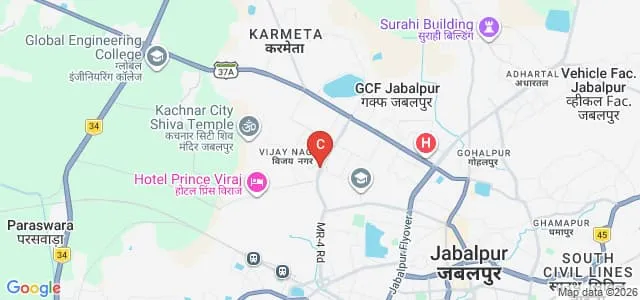 Premwati College of Education, Jabalpur Map