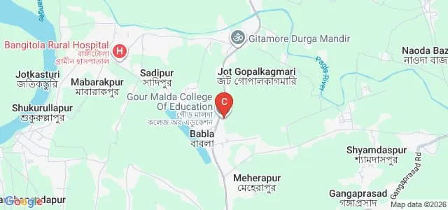 Gour Malda College of Education, Malda Map