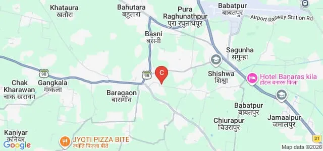 Banaras Institute of Teacher's Education, Varanasi Map
