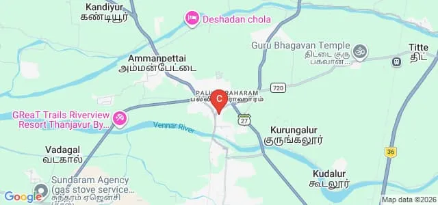 Dr SRJ College of Education, Thanjavur Map