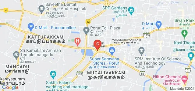 St Gonsalo College of Education, Chennai Map