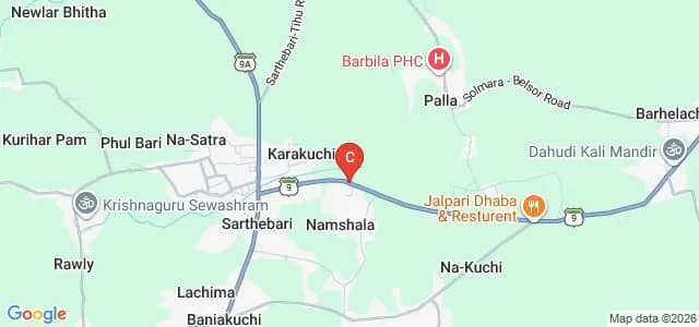 Bapujee College, Barpeta Map