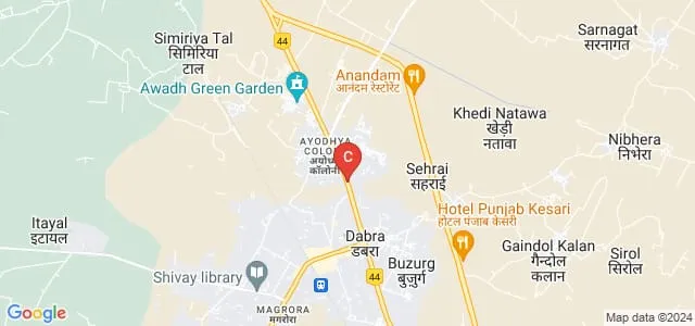 Shri Kherapati Sarkar College of Management, Datia Map