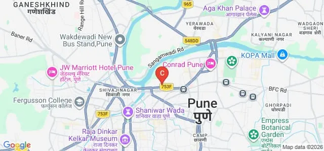 AISSMS College of Pharmacy, Pune Map