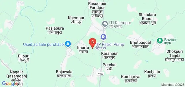 Sitara Degree College, Rampur Map