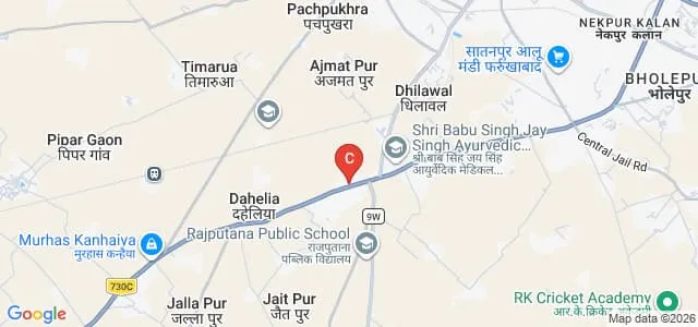 Major SD Singh Medical College and Hospital, Farrukhabad Map