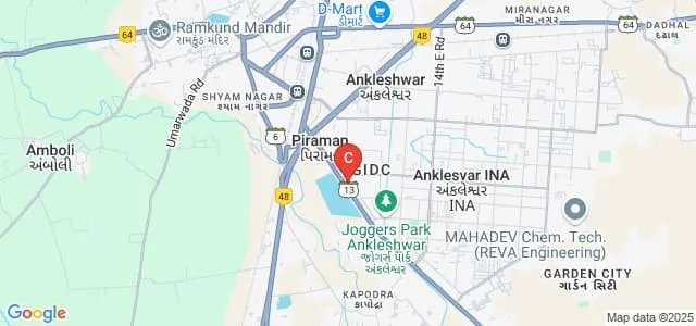Ankleshwar Environmental Preservation Society, Ankleshwar Map