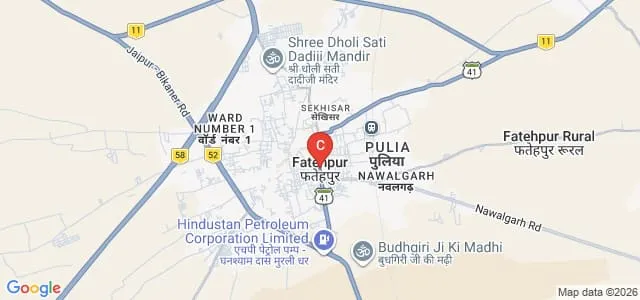 RD Singh Memorial TT College, Sikar Map