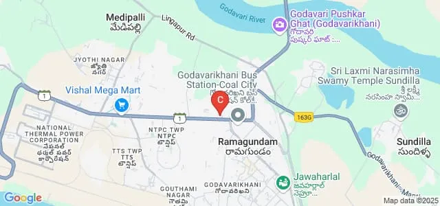 Government Degree and PG College, Godavarikhani Map