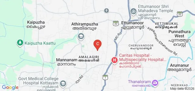 College of Teacher Education, Thottakkad Map