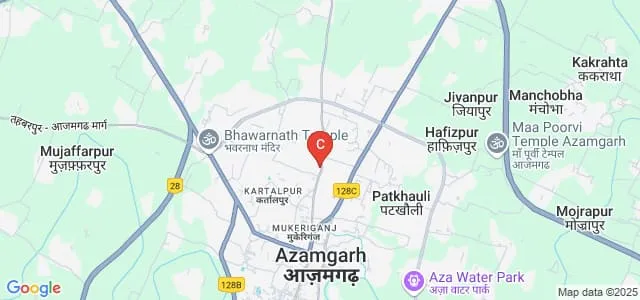 Rahul Sankrityayan College of Pharmacy, Azamgarh Map