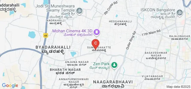 National College of Nursing, Bengaluru Map