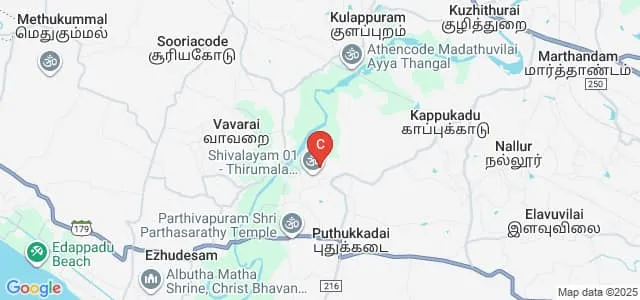 ATSVS Siddha Medical College and Hospital, Kanyakumari Map