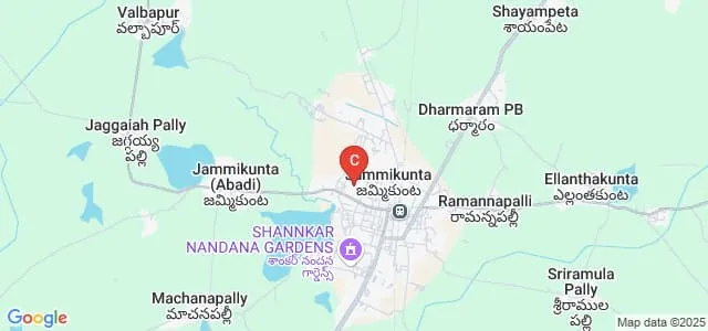 Government Degree and PG College, Jammikunta Map